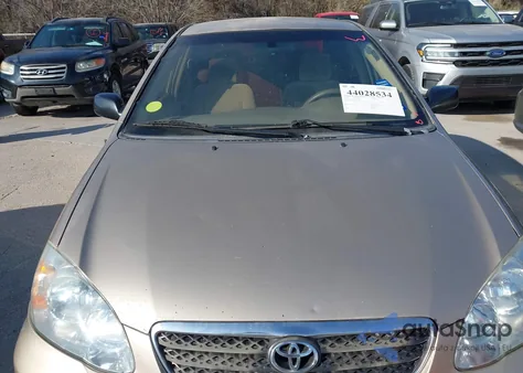 2008 Toyota Corolla Ce из США, поврежденный, VIN 2T1BR32E48C931840